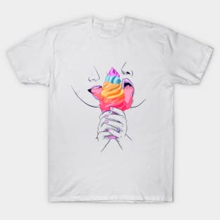 Lesbian Ice Cream T-Shirt